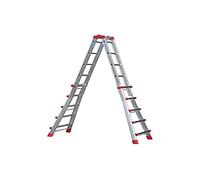 Echelle Pliable Multifonction télescopique 4x5 échelons 4,8m/5,7m Hailo ProfiStep Multi