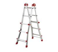 Echelle pliable multifonction télescopique 4x3 échelons 3m70 - HAILO - ProfiStep Multi