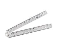 Échelle pliable permanente en polyacrylate vert, exemplaire pour le dessin, dessin, Applications flexibles, roi du dessin Permanent