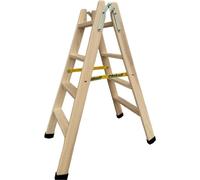 echelle pliante 4 marches Plabell bois 114 x 31/48 cm