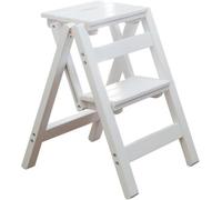 Échelle pliante multifonction portable avec marches supplémentaires WooChair pour la maison et le bureau, parfaite pour l'étude de la Balance et plus (couleur : C)