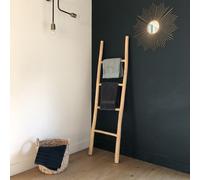 Échelle porte serviette bois de teck
