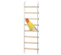 Échelle pour cage à oiseaux - Échelle pour cage à oiseaux - Échelle pour cage à oiseaux avec crochet rotatif à 360 ° - Pour perroquets, shots, cockatiels, pinsons