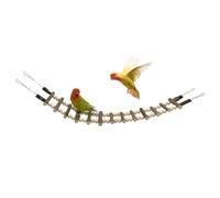 Échelle pour Cage d'Oiseaux Pont Balançoire En Bois À Perruche Avec