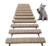 Échelle Pour Chat - Griffoir De 39,37 X 9,84 Pouces, Structure En Bois Robuste De 1 300 G | Arbre D'escalade D'intérieur, Station De Jeu De Salon, Équipement D'abri Vétérinaire, Cadeau Pour Amoureux D