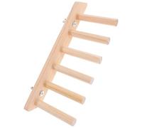 Échelle pour Chat Murale en Bois, 6 Marches, Beige, Intérieur | Plateformes Multiples, Style Élégant, Intégration Déco Maison, pour Espaces Modernes et Salon