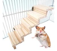 Échelle pour hamster, cage à hamster, jouet à mâcher pour cage à 5 marches pour petits animaux domestiques (01)