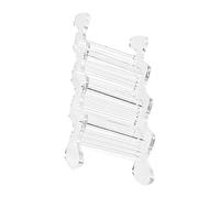 Échelle pour hamster - Inclinaison à plusieurs marches, rampe de jouet d'escalade en acrylique transparent, mobilier d'exercice pour petits animaux, pont en résine synthétique transparente | Équipemen