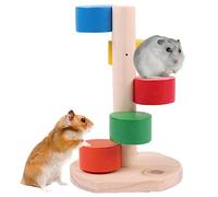 Échelle pour hamster | Plateforme d'escalier colorée pour hamster, cochon d'Inde, gerbille | Échelle arc-en- pour hamster pour cochons d'Inde, échelle d'escalade, maladies des , escaliers,