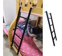 Échelle pour lit superposé Suspendu - 116 cm/130 cm/140 cm/150 cm, escabeau réglable à Crochet, échelle d'escalade pour Chambre à Coucher, bibliothèque, dortoir, Charge 330 LB