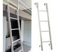 Échelle pour Lits superposés en métal avec Supports de Montage Inclus, échelle d'escalade Robuste et réglable pour Grenier, Voiture, dortoir, Camping-Car, Charge maximale 330 LB (Taille : 13