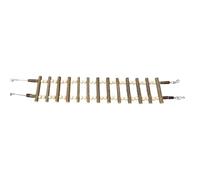 Échelle pour Perruches, Pont Balançoire en Bois À Perruche avec Crochets, Balançoire en Bois pour Calopsittes, Destiné À Calaopsitte, Hamster, Furet, Inséparable, Ara, Pinson, Phalanger Volant