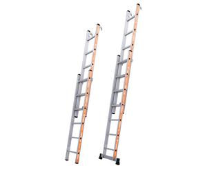 ÉCHELLE PRONOR COULISSE MAIN 2 PLANS ACCES 4.13M - TUBESCA COMABI - 01222307