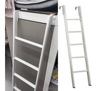 Échelle réglable en métal pour lits superposés jumeaux - Échelle de rechange de 160 cm pour dortoirs et appartements - Robuste, facile à installer, parfaite pour des solutions peu encombrantes