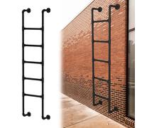 Échelle réglable intérieur/extérieur - Fensterbrunnen Échelle murale pour grenier et cave, échappement incendie et lit superposé extensible de 100 à 300 cm pour plus de sécurité et de commodité