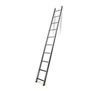 Echelle Simple 10 échelons 2,8m/3,75m en Aluminium Hailo HobbyStep