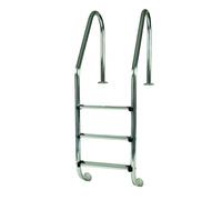 Echelle standard inox pour piscine enterrée, 3 marches 1,20m