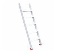 Échelle superposée en Bois pour lit de Camping-Car/lit Mezzanine/lit Haut, échelle de 142 à 175 cm avec Crochet, échelle pour lit Simple/Plateforme de Grenier pour Adultes, Charge maximale 1