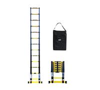 Echelle télescopique 3m80 Woerther Grafitek avec Housse