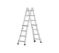 VEVOR Échelle télescopique à Cadre en A, échelle Extensible compacte en Aluminium, 4670 mm, échelle de Camping-Car Pliable Portable Multifonction pour devoirs, Toit intérieur et extérieur, 149,7 kg