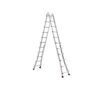 VEVOR Échelle télescopique à Cadre en A, échelle Extensible compacte en Aluminium, 6230 mm, échelle de Camping-Car Pliable Portable Multifonction pour devoirs, Toit intérieur et extérieur, 149,7 kg