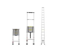 Echelle Télescopique Alu Rétraction Multi Boutons 190kg Professionnelle 620cm