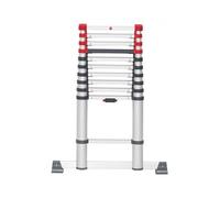Echelle télescopique aluminium HAILO 11 échelons H.3.2 m G