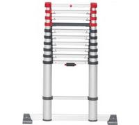 Echelle télescopique aluminium HAILO 11 échelons H.3.2 m G