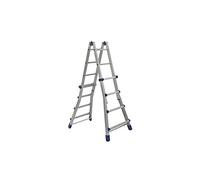 Echelle télescopique aluminium multiposition