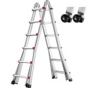 Echelle télescopique, cadre A, 20 ft, rallonge, multifonction pour les devoirs