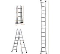 Echelle télescopique, charge admissible 150 kg, design compact et léger, 4,0 m