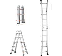 Echelle télescopique, charge maximale 150 kg, design compact et léger, 3,3 m