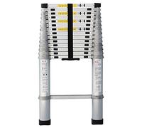 Échelle télescopique d'extérieur en aluminium - Échelle extensible pliable pour une utilisation domestique industrielle et d'urgence - Légère et durable Supporte 150 kg Outil d'escalade portable