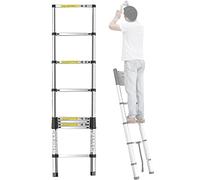 échelle télescopique, Échelle télescopique polyvalente F 20 pi, 16,5 pi, 12,5 pi, 10,5 pi, 9,5 pi, rallonge en aluminium for toit(5.8m/19ft)