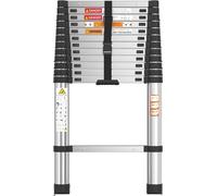Echelle télescopique en acier inoxydable, Charge maximale : 150 kg, 38M