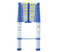 Échelle télescopique en aluminium 8 m, 7 m, 6,2 m, 5 m, 4 m, 3,8 m, 2,6 m, pour extérieur, échafaudage extensible pour toit de camping-car, charge maximale de 150 kg, parfaite pour une utilisation en