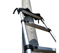 Échelle télescopique en aluminium de 2,1 m avec crochet amovible, parfaite pour une utilisation intérieure et extérieure 8 m/7 m/6 m/5 m/4 m/3 m