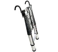 Échelle télescopique en Aluminium, Extensible avec Crochet, Pliable, pour Maison, Camping-Car, Bateau, Grenier, Tente de Toit, Camping-Car, extérieur (Taille : 3,6 m/11,8 pi)