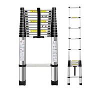 Échelle télescopique en aluminium pour tente de toit 8 m 1 m échafaudage extensible pour utilisation en intérieur et extérieur Capacité de 150 kg