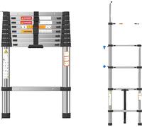 Echelle télescopique en inox, Charge maximale : 150 kg, 26M