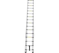 Échelle télescopique Extensible en Aluminium de qualité aéronautique, escabeau léger pour travaux sur toiture, Usage Domestique, Construction extérieure, 7 m, sûr et Durable