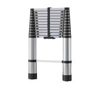 Échelle télescopique Extensible en Aluminium, escabeau Compact et Portable, for la réparation des Plantes d'intérieur, Le Nettoyage des fenêtres et l'utilisation intérieure(3.5 Meters)