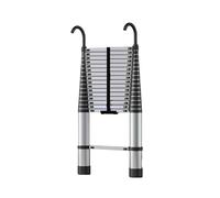 Échelle télescopique Extensible en Aluminium, escabeau Compact et Portable, for la réparation des Plantes d'intérieur, Le Nettoyage des fenêtres et l'utilisation intérieure(7.6 Meters)