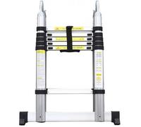 Echelle télescopique multi-fonctions en alu de 3.80m, 12 échelons - VARAN