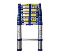 Échelle télescopique multifonctionnelle - Escabeau Pliable et Extensible en Aluminium pour la Maison, Le Jardin et Le Bureau - Certifié EN131, Design Compact et Extensible