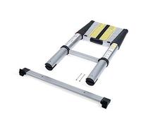 Echelle télescopique - PAVO - 12 marches - 3 8m - 150kg - Pliage automatique