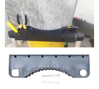 Échelle télescopique pour stabilisateur avec tapis en caoutchouc antidérapant et rangement d'outils, conçue pour une fixation sûre et une escalade sûre sur diverses surfaces