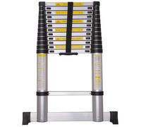 Echelle télescopique - VARAN - 3.80m - 13 échelons - Aluminium - Charge max 150kg