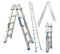 Echelle télescopique WORHAN 530cm Echelle simple Echelle pliante Echelle multifonctionnelle Choix de la taille L5