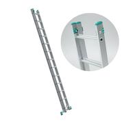 Echelle transformable 2 plans coulissante extensible 13 marches